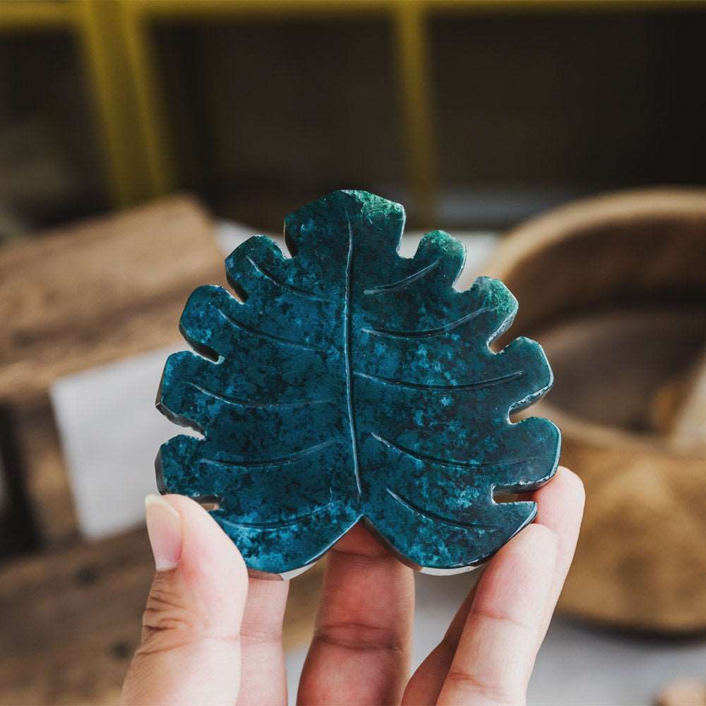 Reikistal 3'' Crystal Leaf