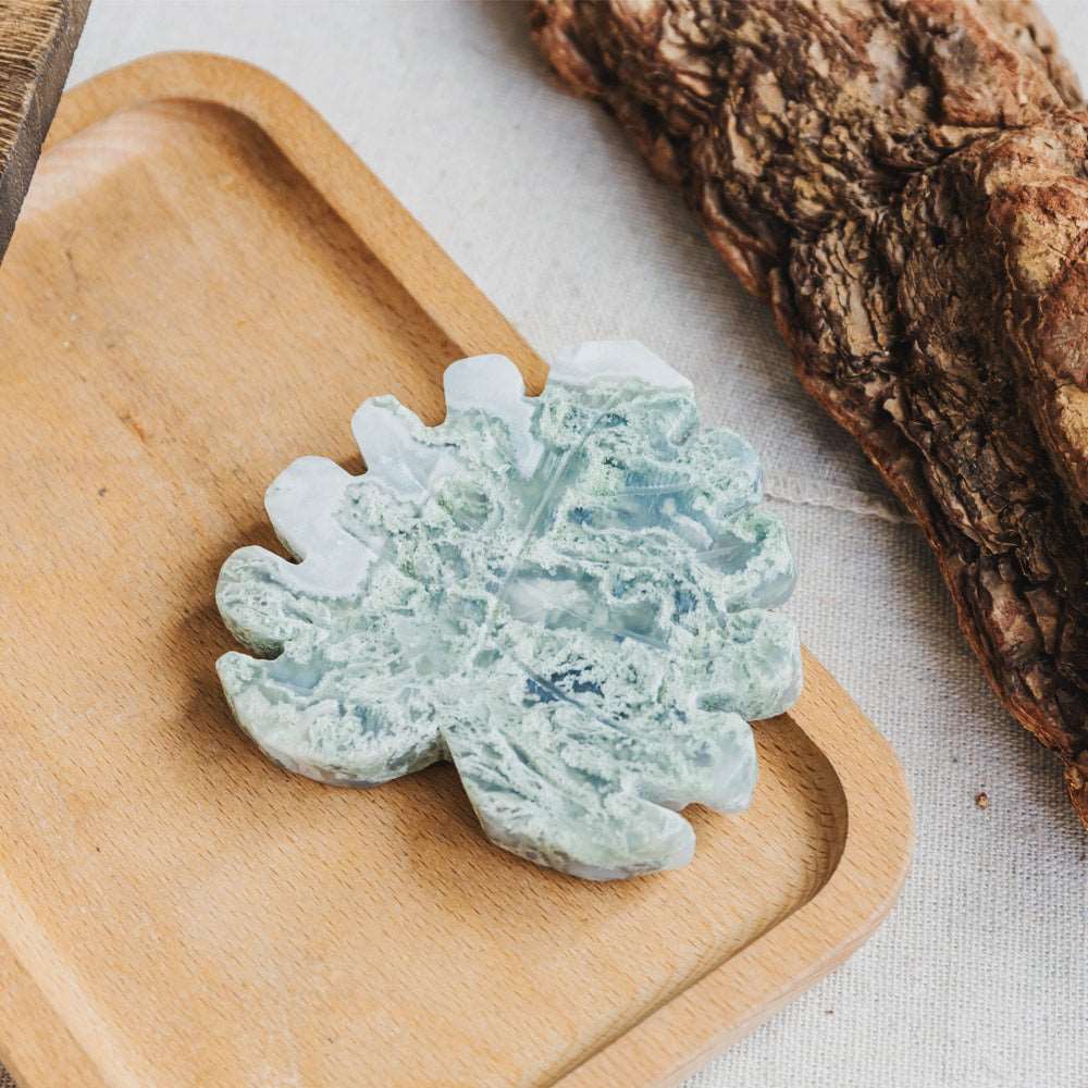 Reikistal 3'' Crystal Leaf