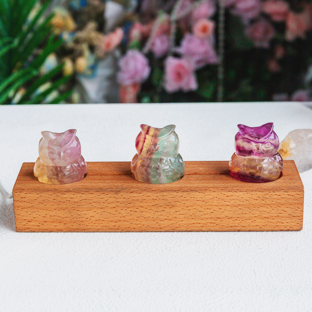 【Weekly Flash Deals】Natural Crystal Fluorite Carving 