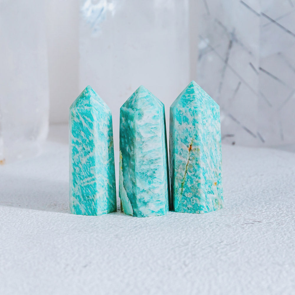 Reikistal 2'' Amazonite Point