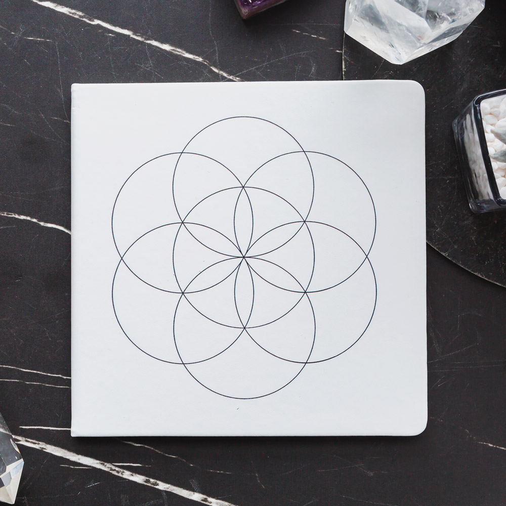 Natural Crystal Astrolable Notebook