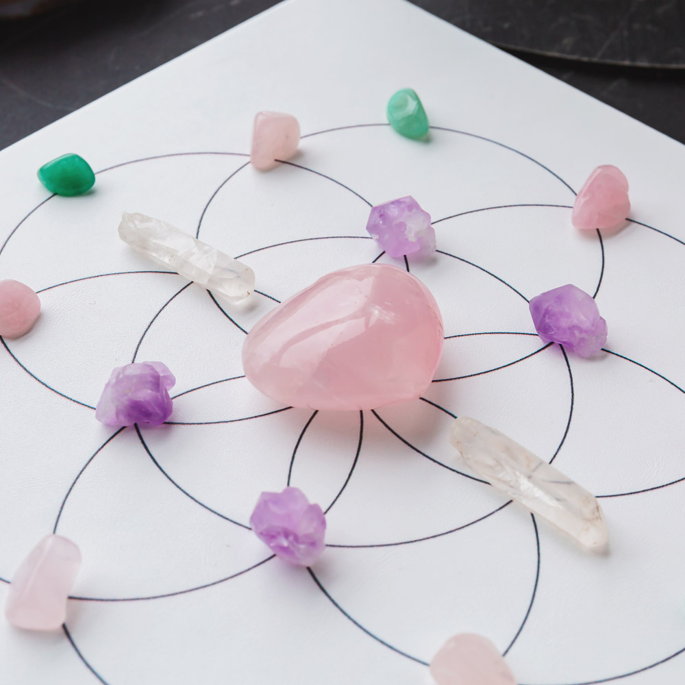 Natural Crystal Astrolable Notebook