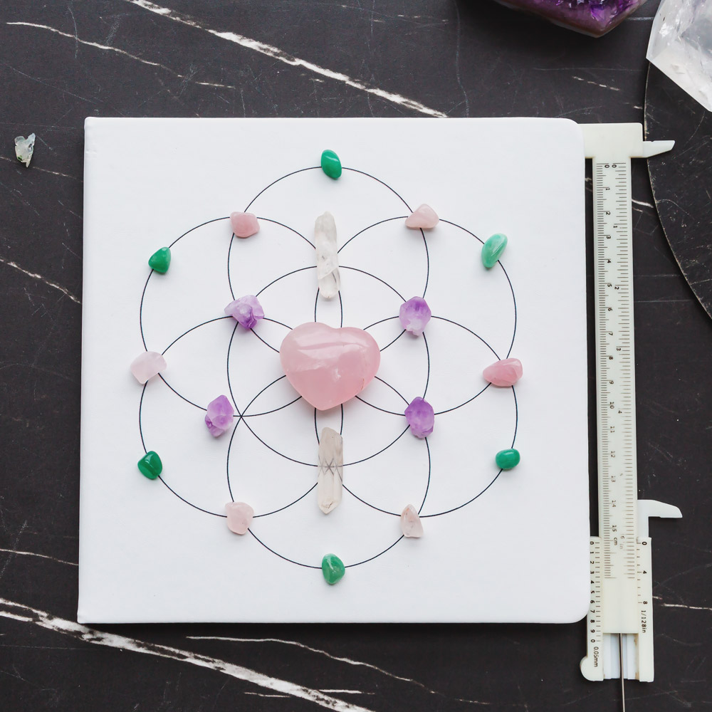 Natural Crystal Astrolable Notebook