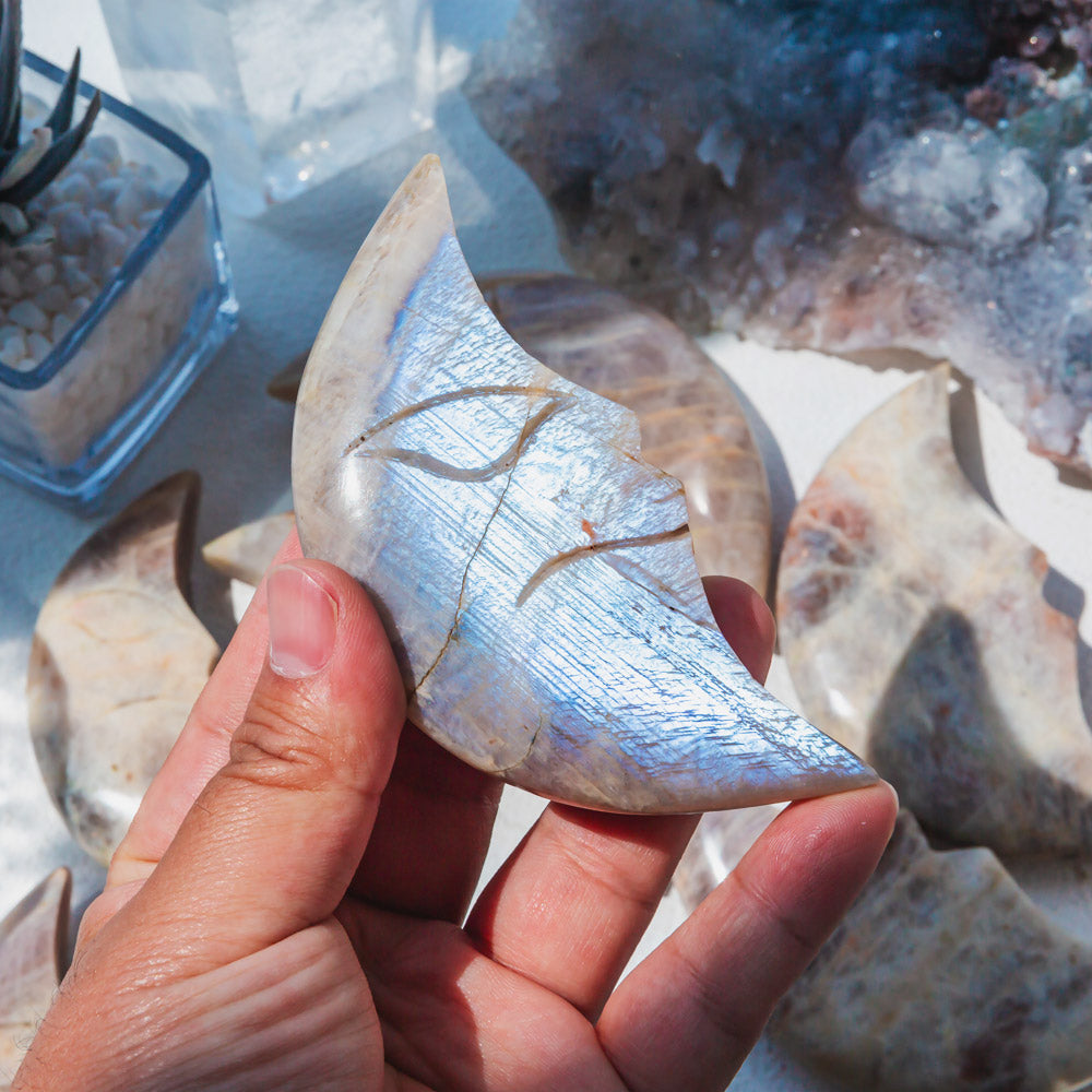 【Weekly Flash Deals】Moonstone Moon Face