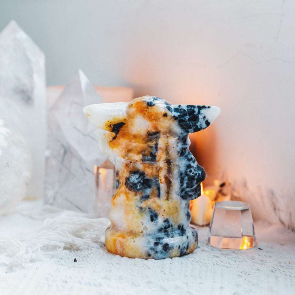 Reikistal Druzy Sphalerite Yoda