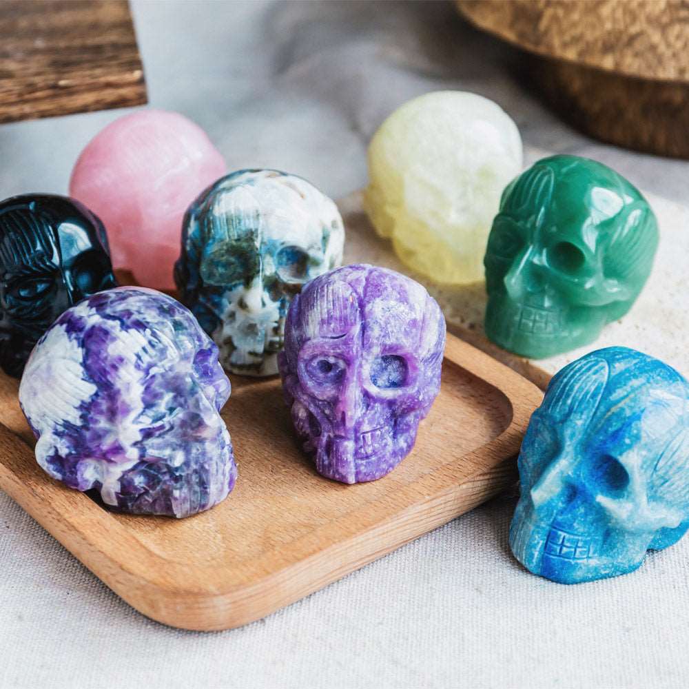 Reikistal 2.5''Crystal Skull