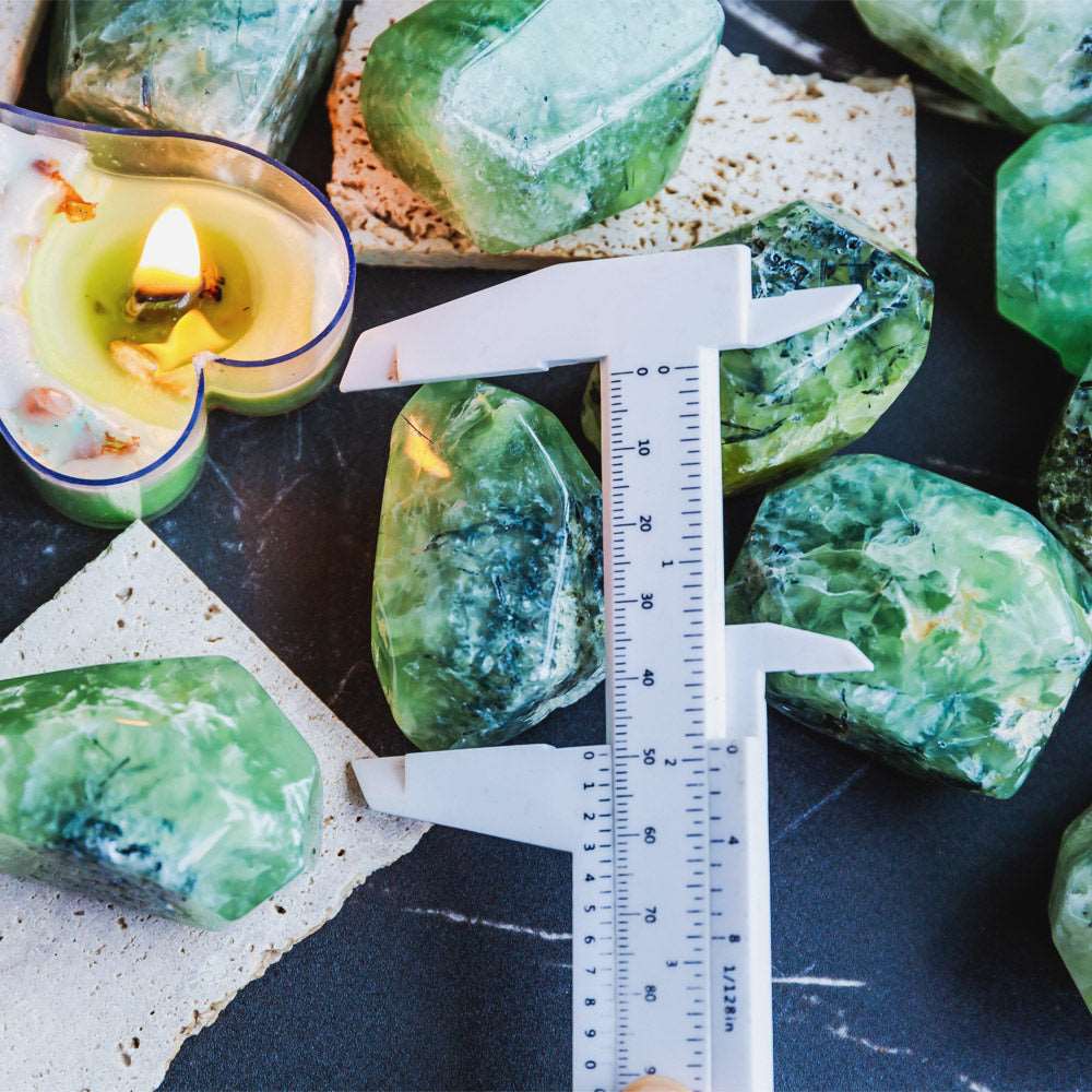 Reikistal Prehnite Free Form