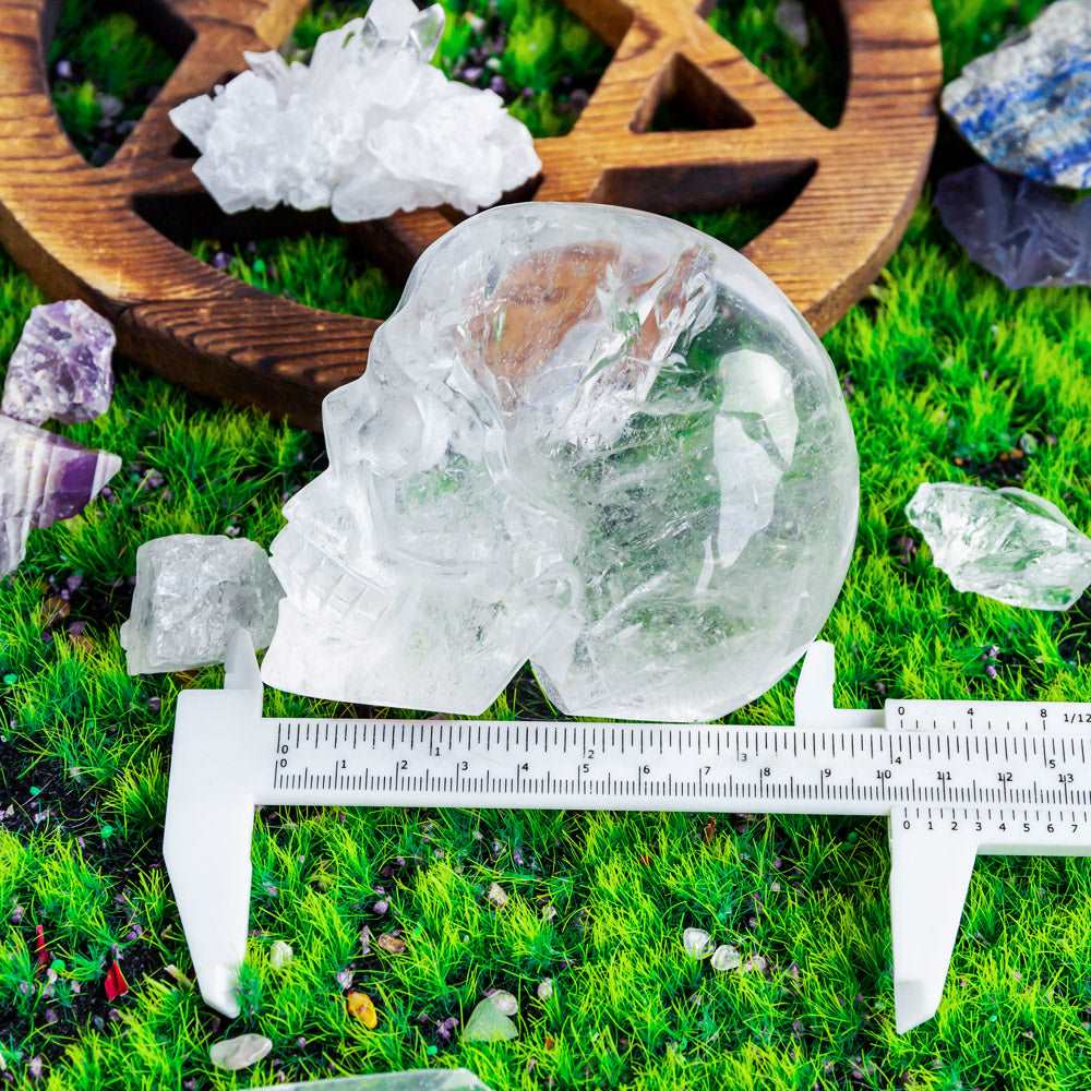 Reikistal Clear Quartz Skull