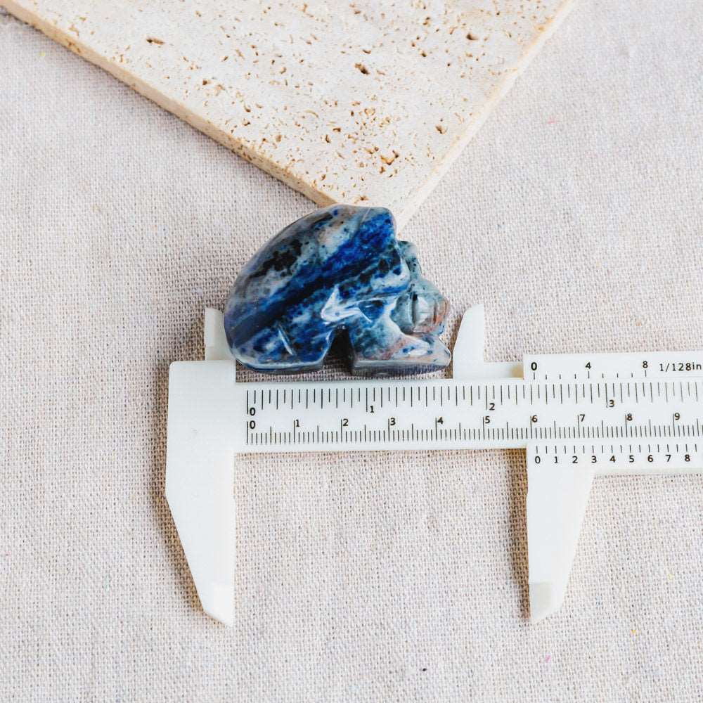 Reikistal 1.5'' Sodalite Skull