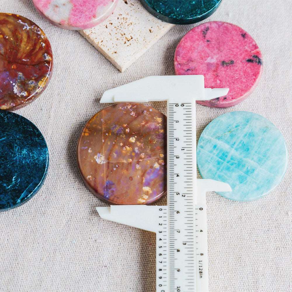 Reikistal 2'' Crystal Round Slice