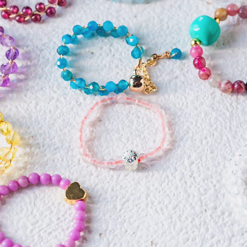 Sparkling Crystal Heart Ring