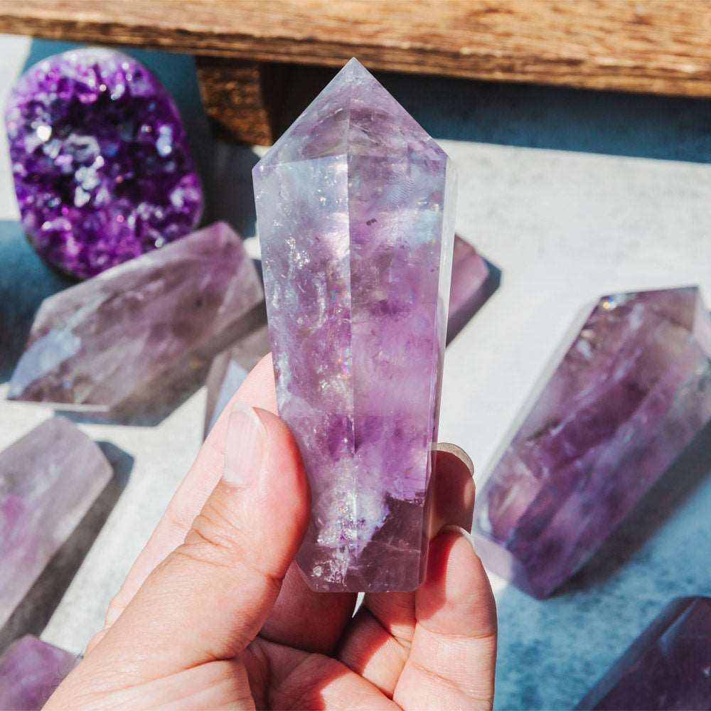 Reikistal 4‘’ Amethyst Tower