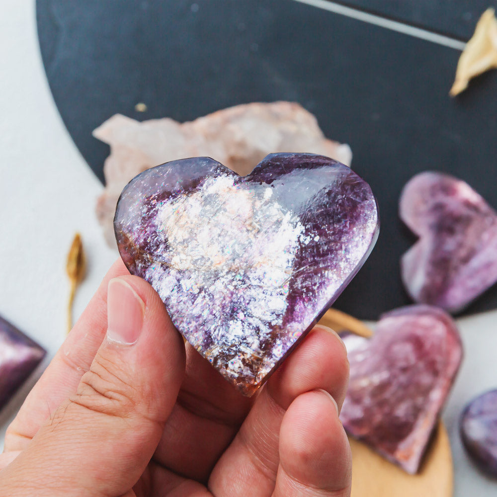 【Weekly Flash Deals】Purple Mica Heart
