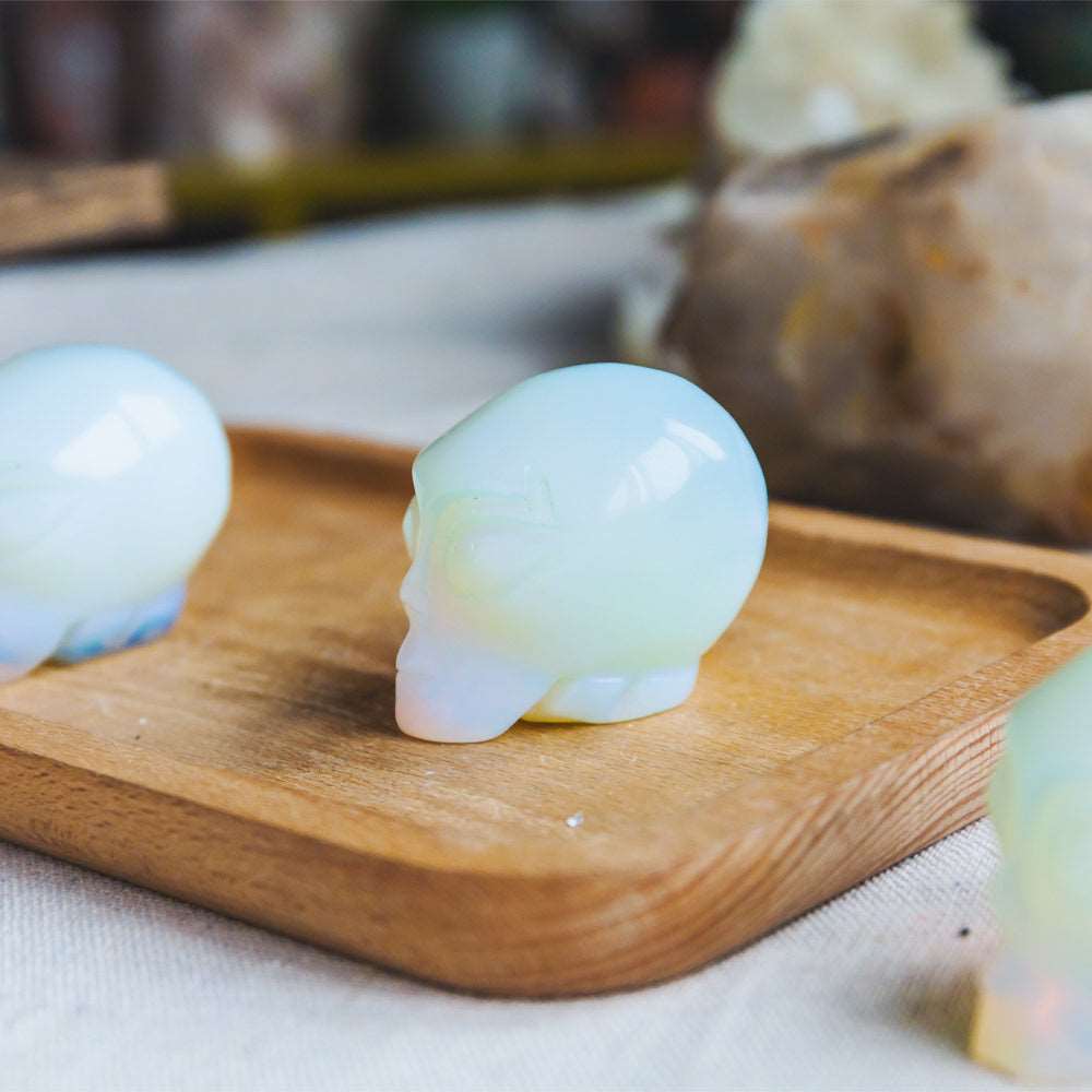 Reikistal 1.5'' Opal Alien Skull