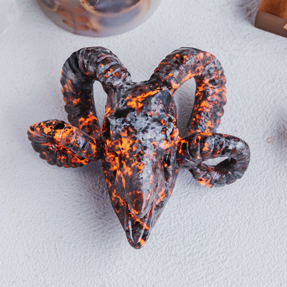 Reikistal Yooperlite Sheep Head