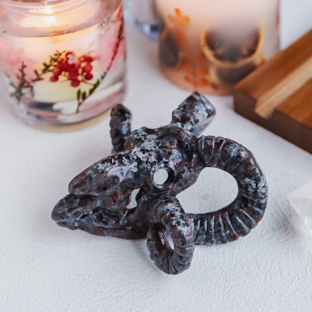 Reikistal Yooperlite Sheep Head