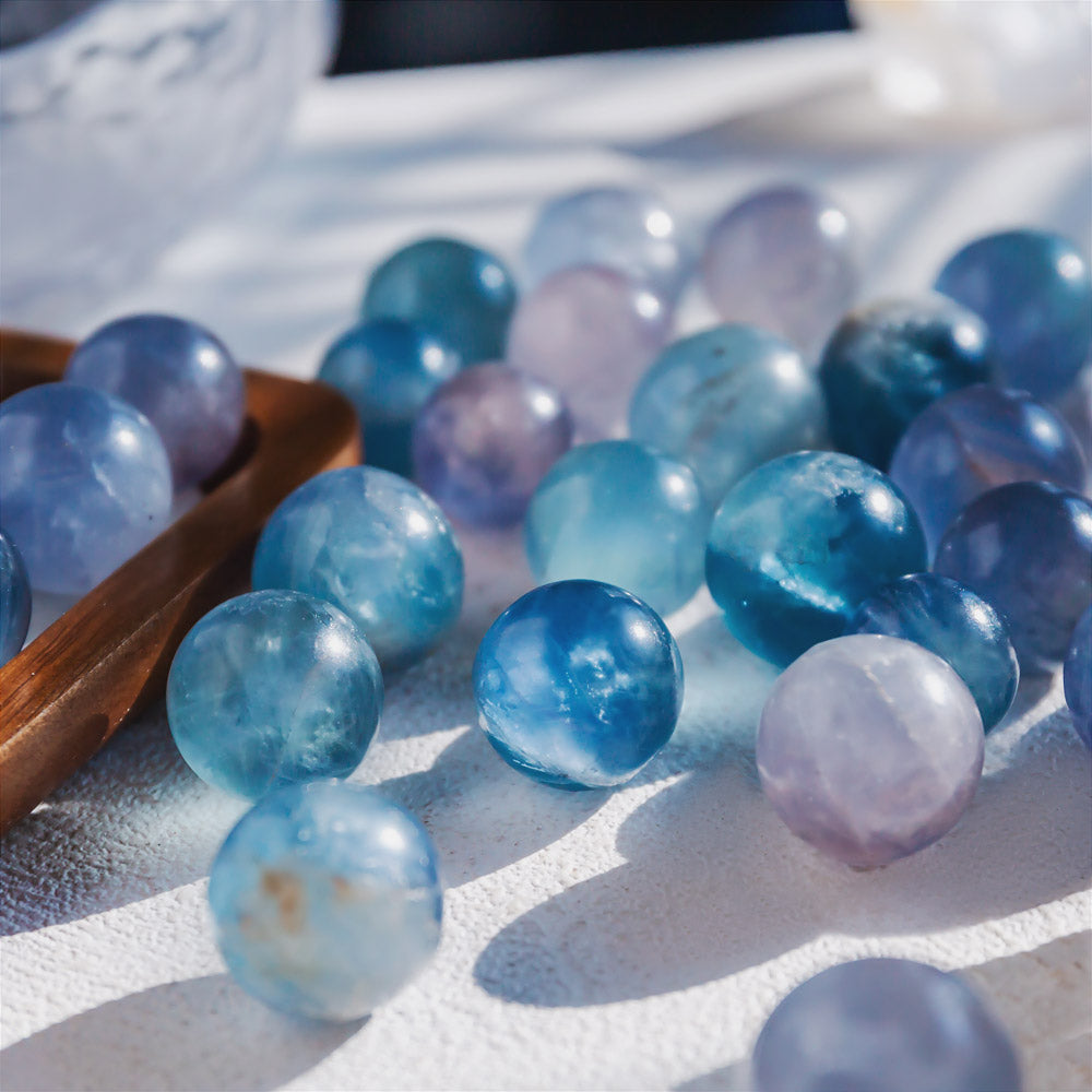 Reikistal Blue Fluorite Ball
