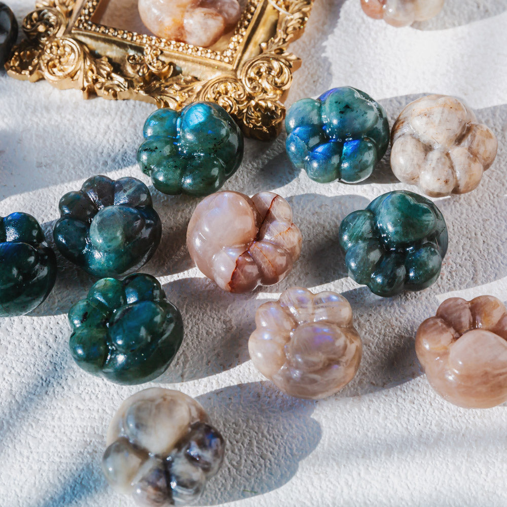 Reikistal 1'' Labradorite & Moonstone Devil's-Claw