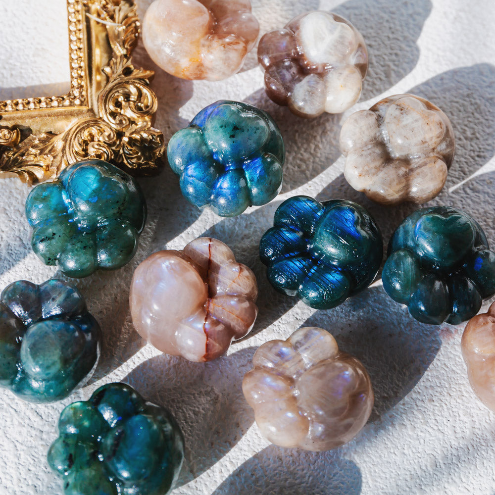 Reikistal 1'' Labradorite & Moonstone Devil's-Claw