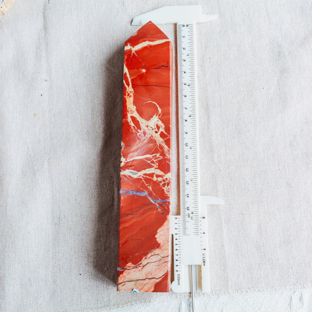 Reikistal Red Jasper Obelisk Tower
