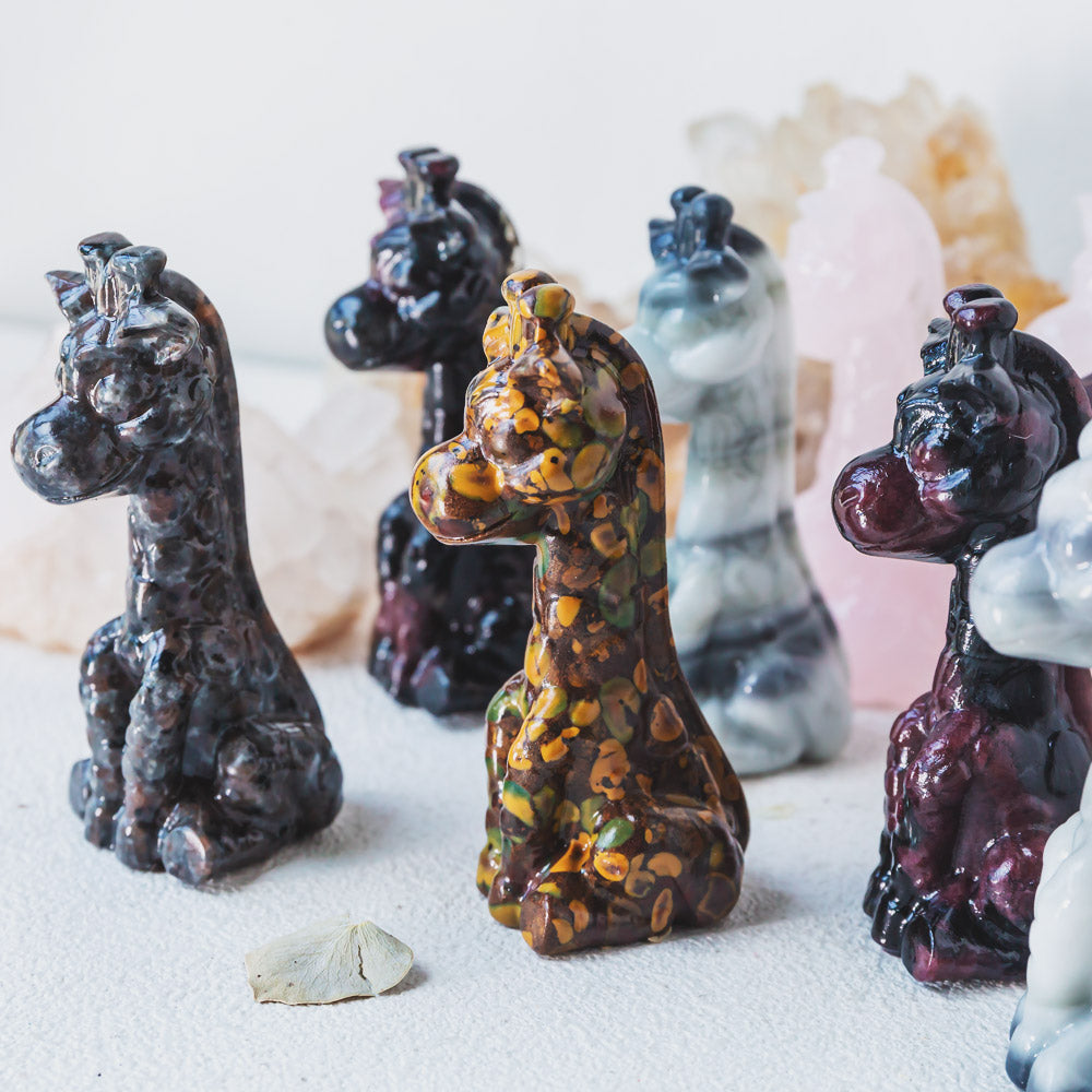 【Weekly Flash Deals】Natural Crystal Giraffe