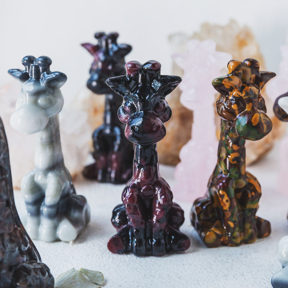 【Weekly Flash Deals】Natural Crystal Giraffe