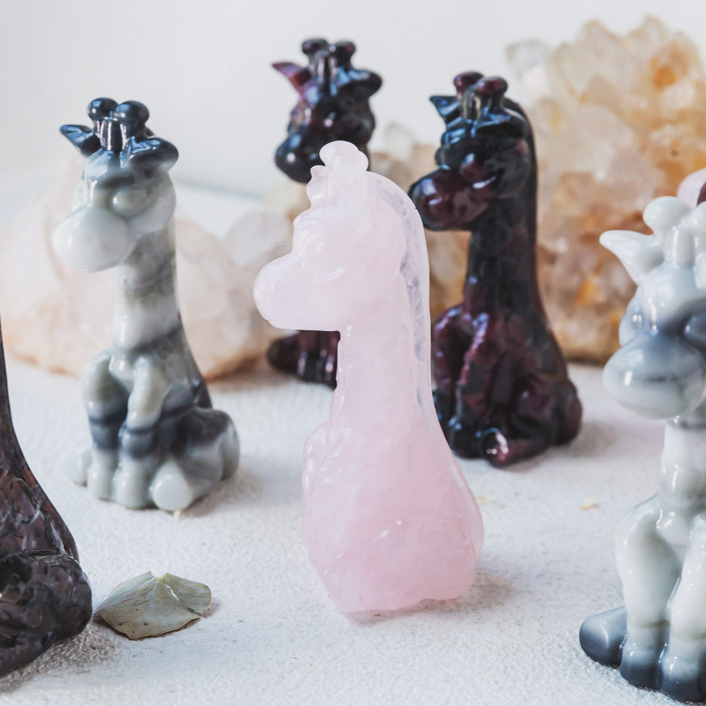 【Weekly Flash Deals】Natural Crystal Giraffe