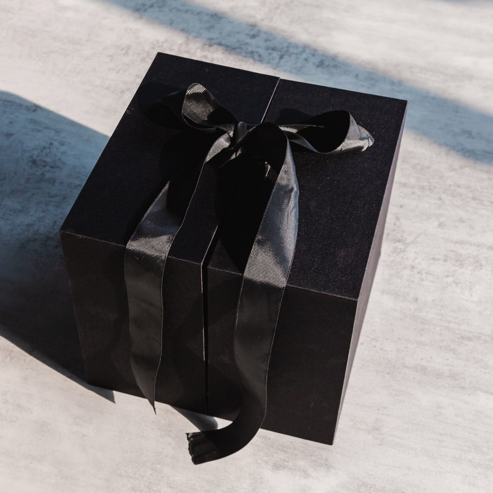 Reikistal Valentine's Day Rubik's Cube Rose Gift Box Natural Crystal Two-door Drawer Gift Box