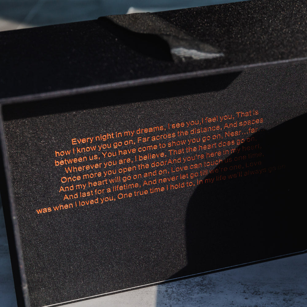 Reikistal Valentine's Day Rubik's Cube Rose Gift Box Natural Crystal Two-door Drawer Gift Box