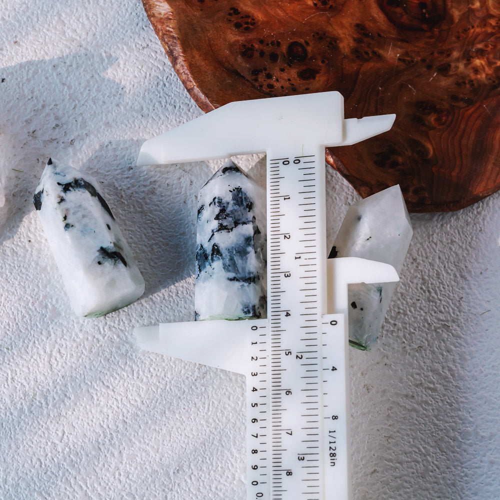 Reikistal 2'' Rainbow Moonstone Point