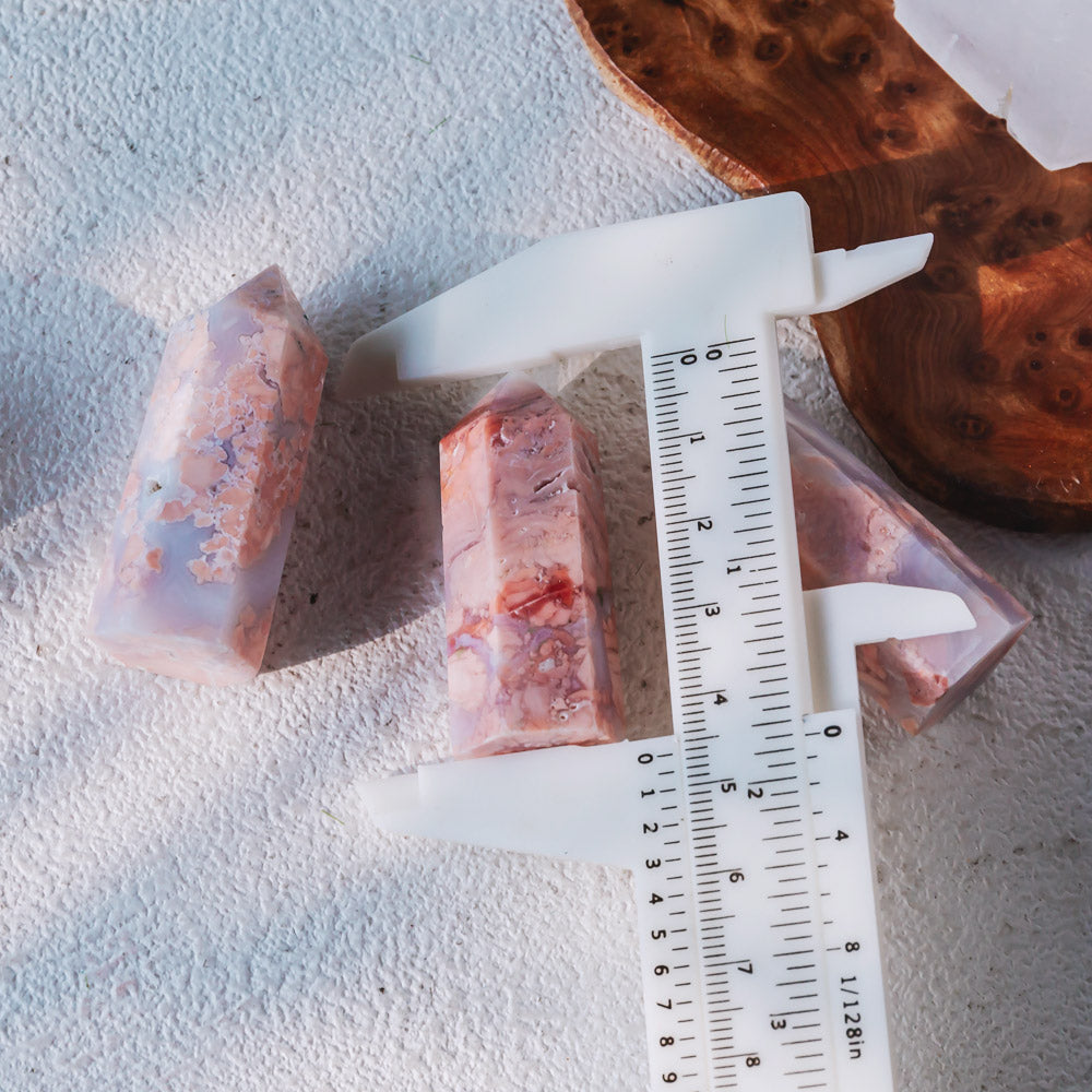 Reikistal 2'' Pink Agate Point