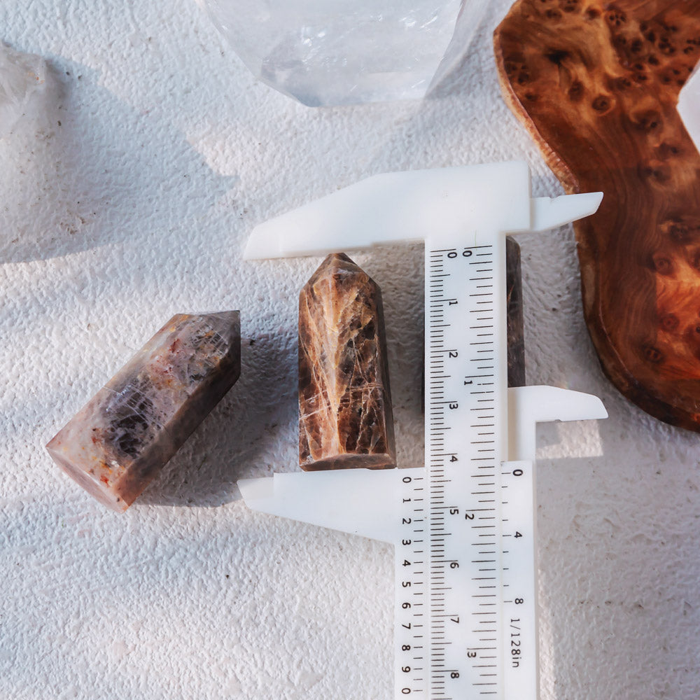 Reikistal 2'' Black Moonstone Point