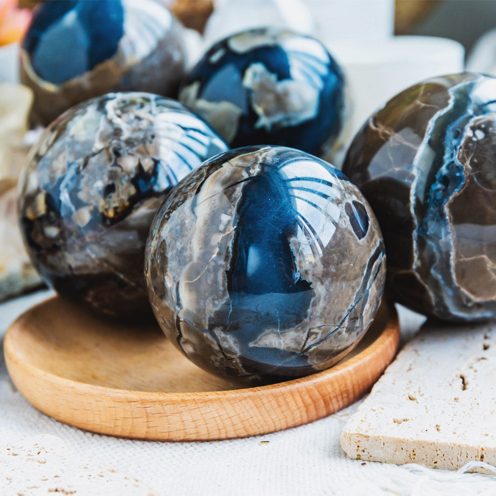 Volcanic Stone Sphere