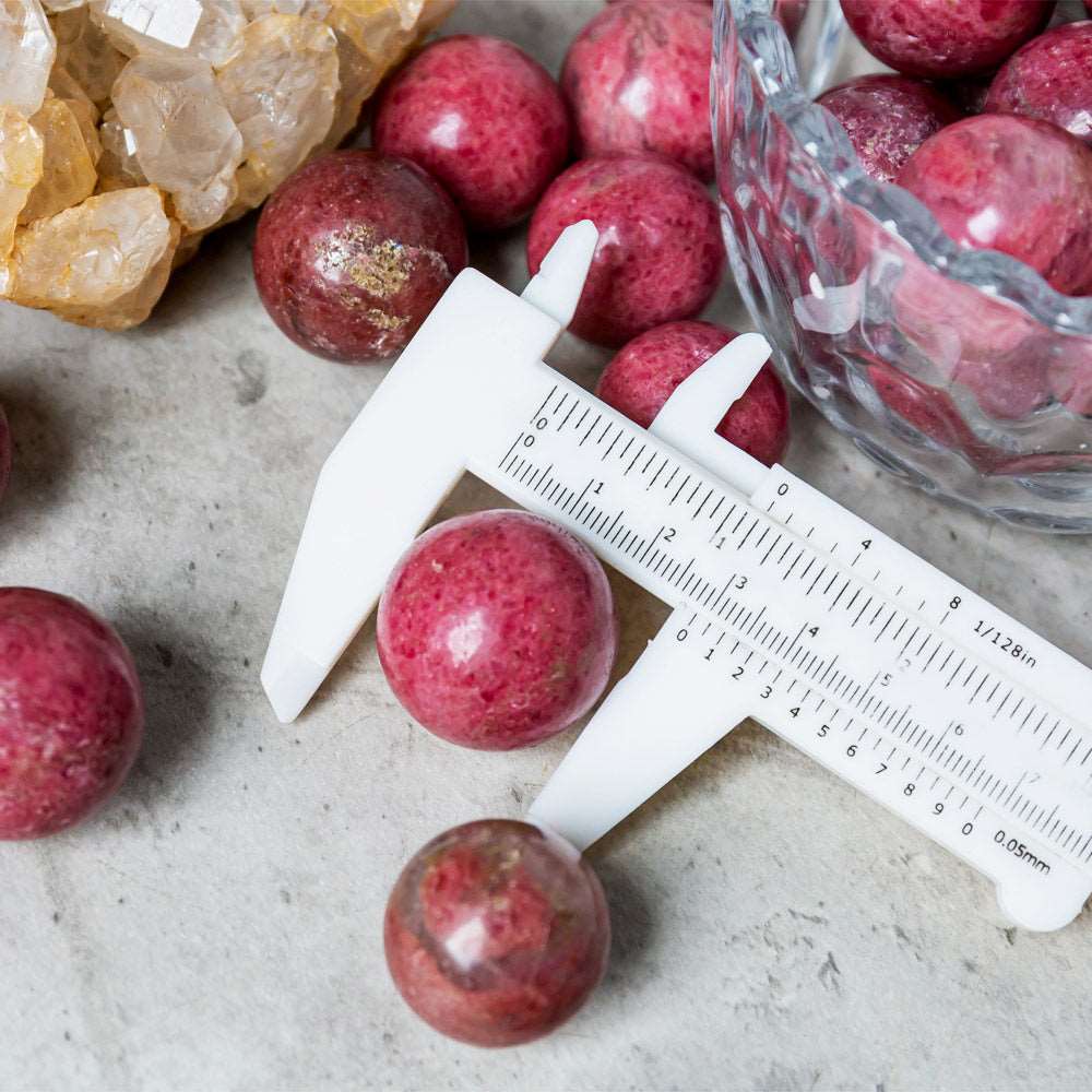 Reikistal Rhodonite Sphere