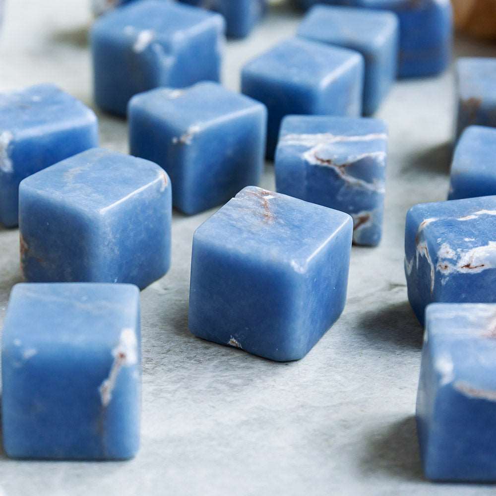 Reikistal Angelite Cube