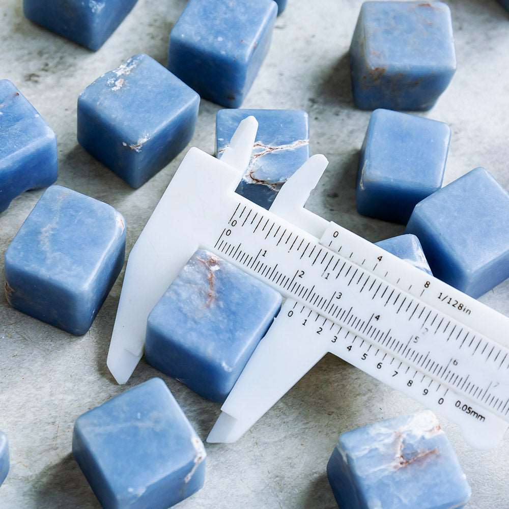 Reikistal Angelite Cube