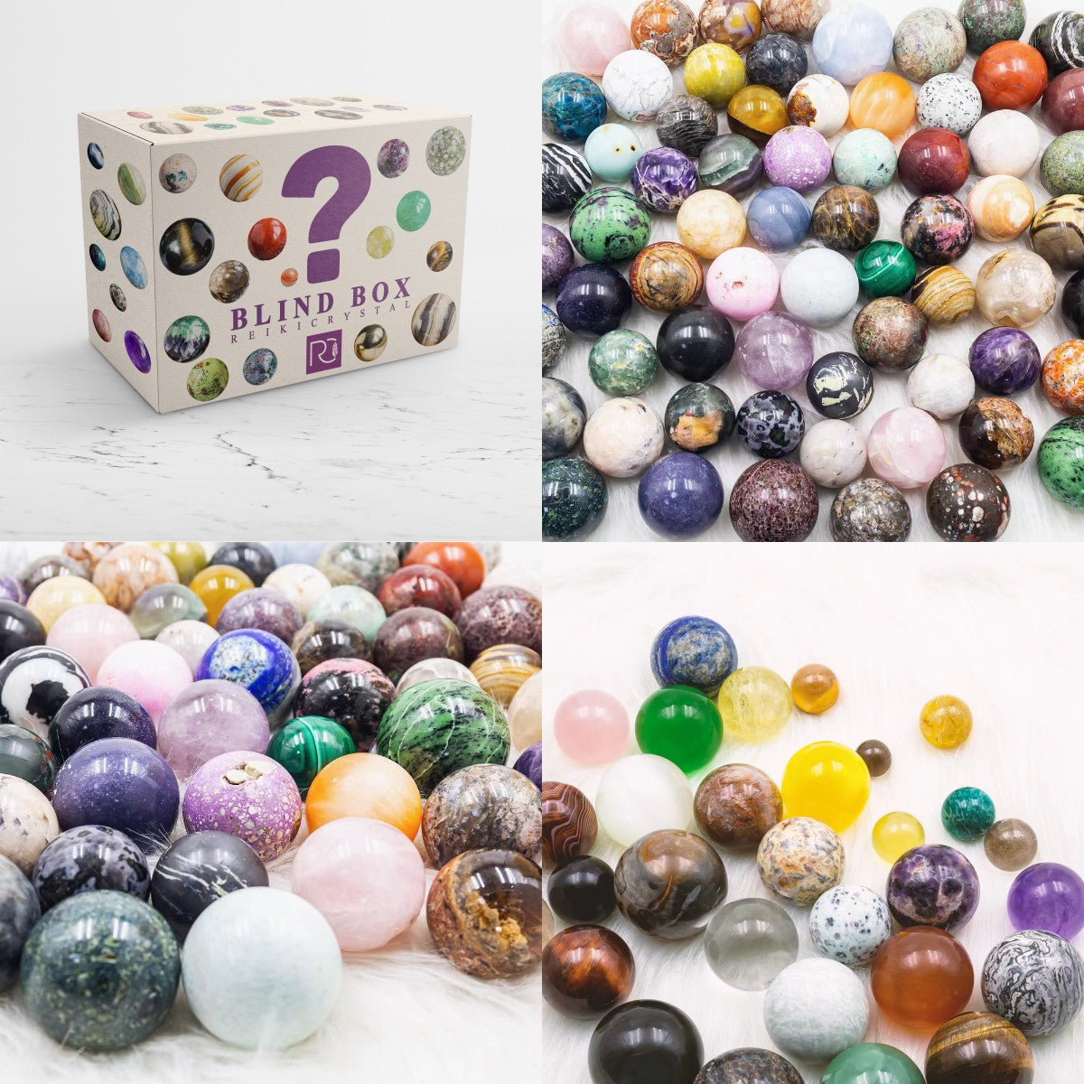 $29.9 【Abundance energy/power】Mystery Crystal Sphere Box