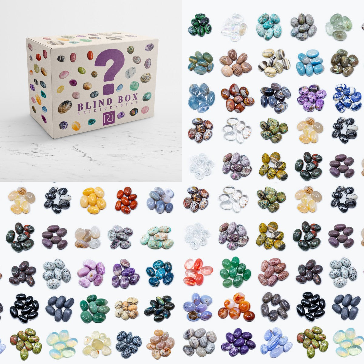 【Abundance energy/power】Mystery Crystal Tumble Box