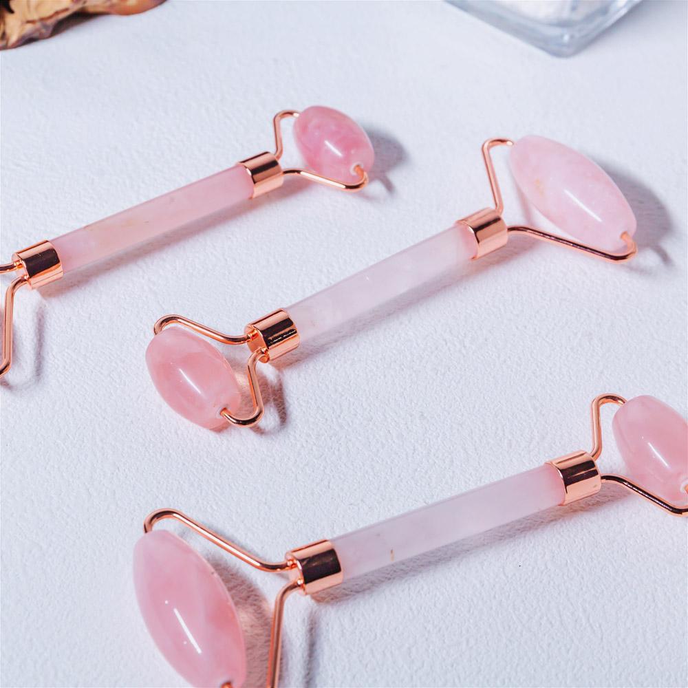 Reikistal Natural Healing Rose Quartz Set