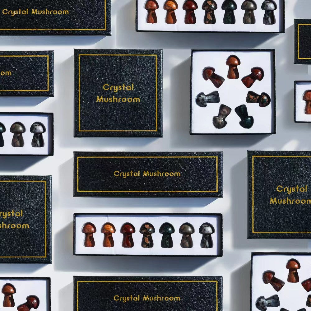 Crystal Mushrooms Gift Box 【Limit discounts】