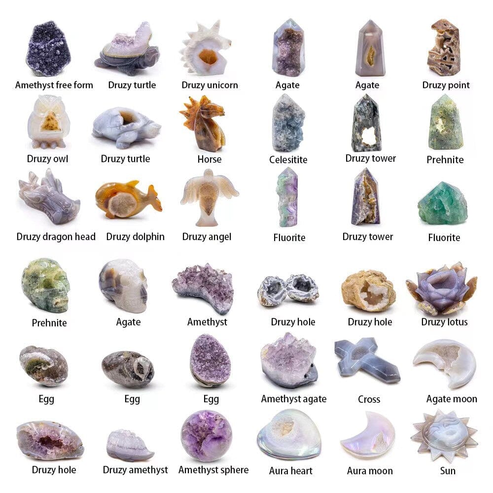 Select crystal set 【Reiki crystal 】