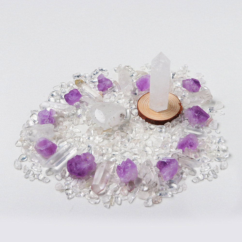 Crystal Gridhealing Point Gift Box