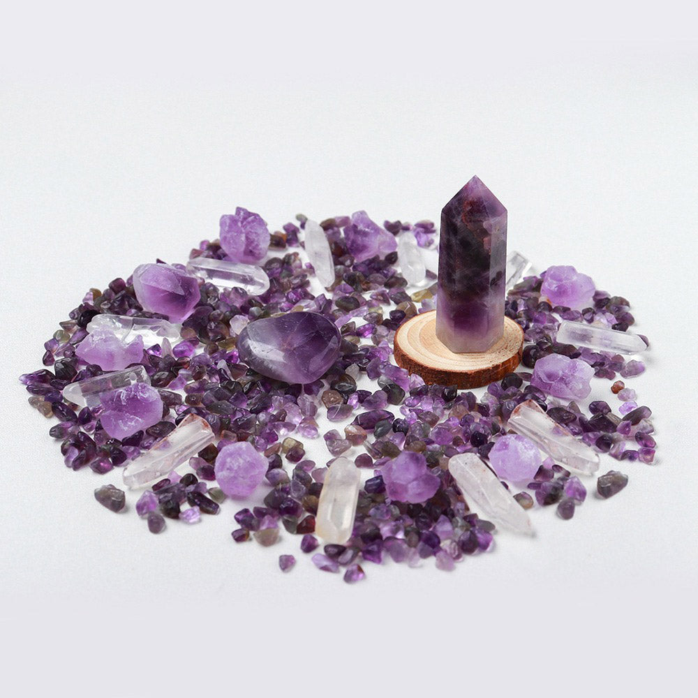 Crystal Gridhealing Point Gift Box