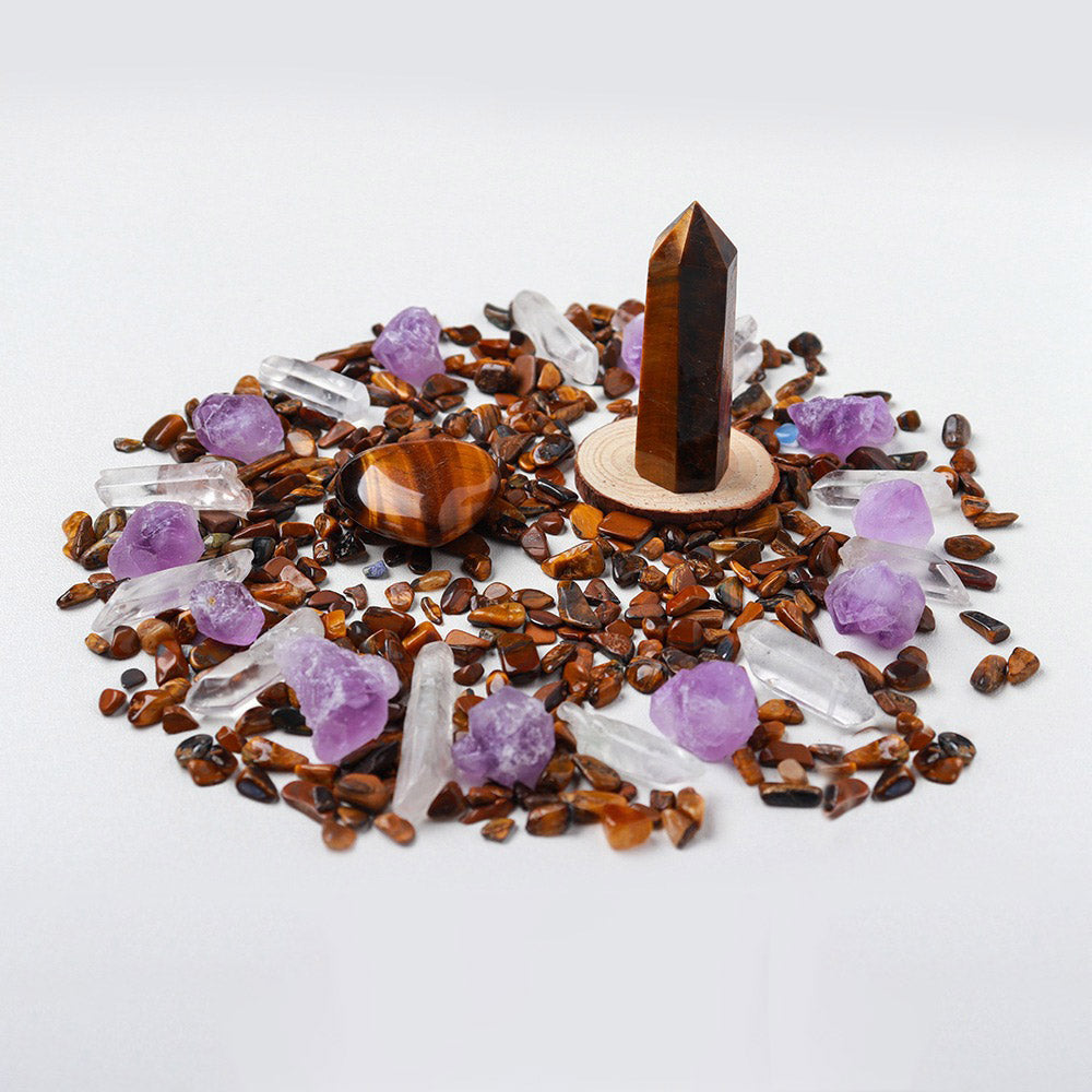 Crystal Gridhealing Point Gift Box