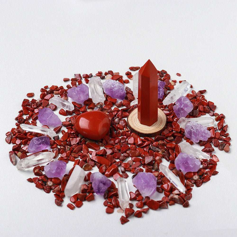 Crystal Gridhealing Point Gift Box