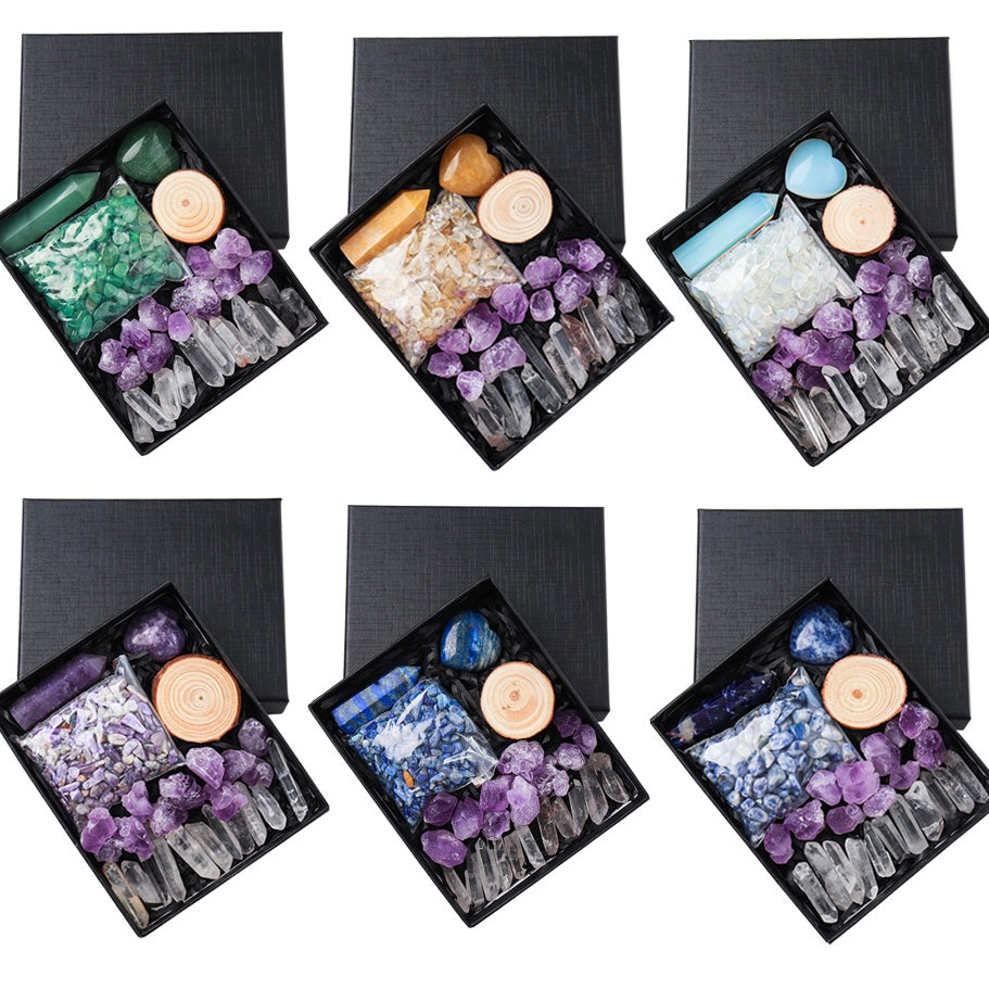 Crystal Gridhealing Point Gift Box