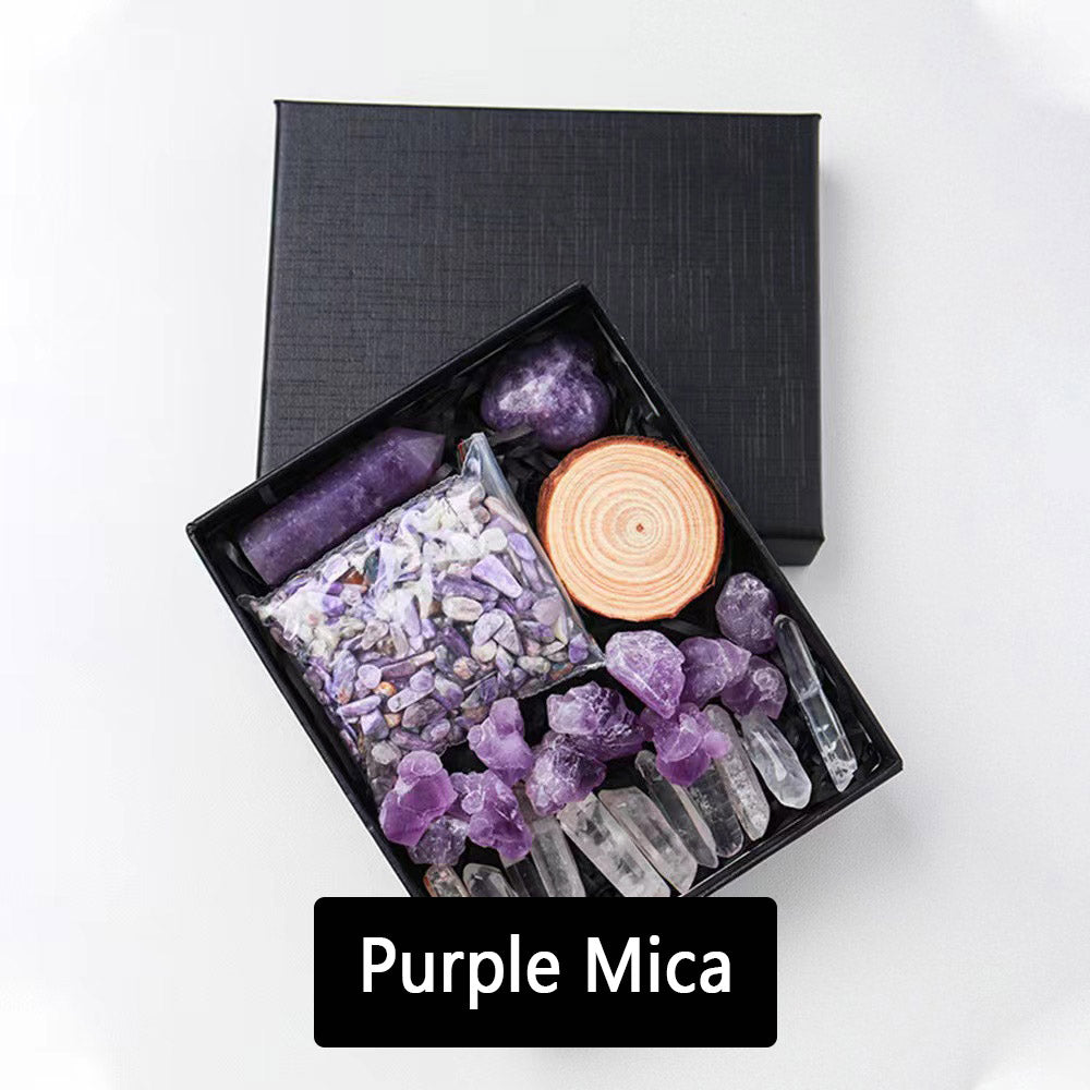 Crystal Gridhealing Point Gift Box