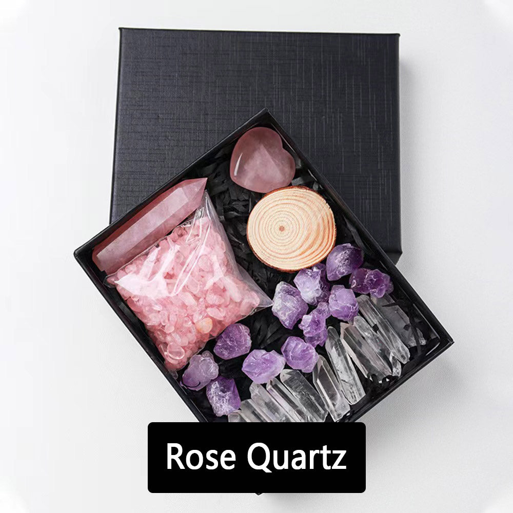 Crystal Gridhealing Point Gift Box