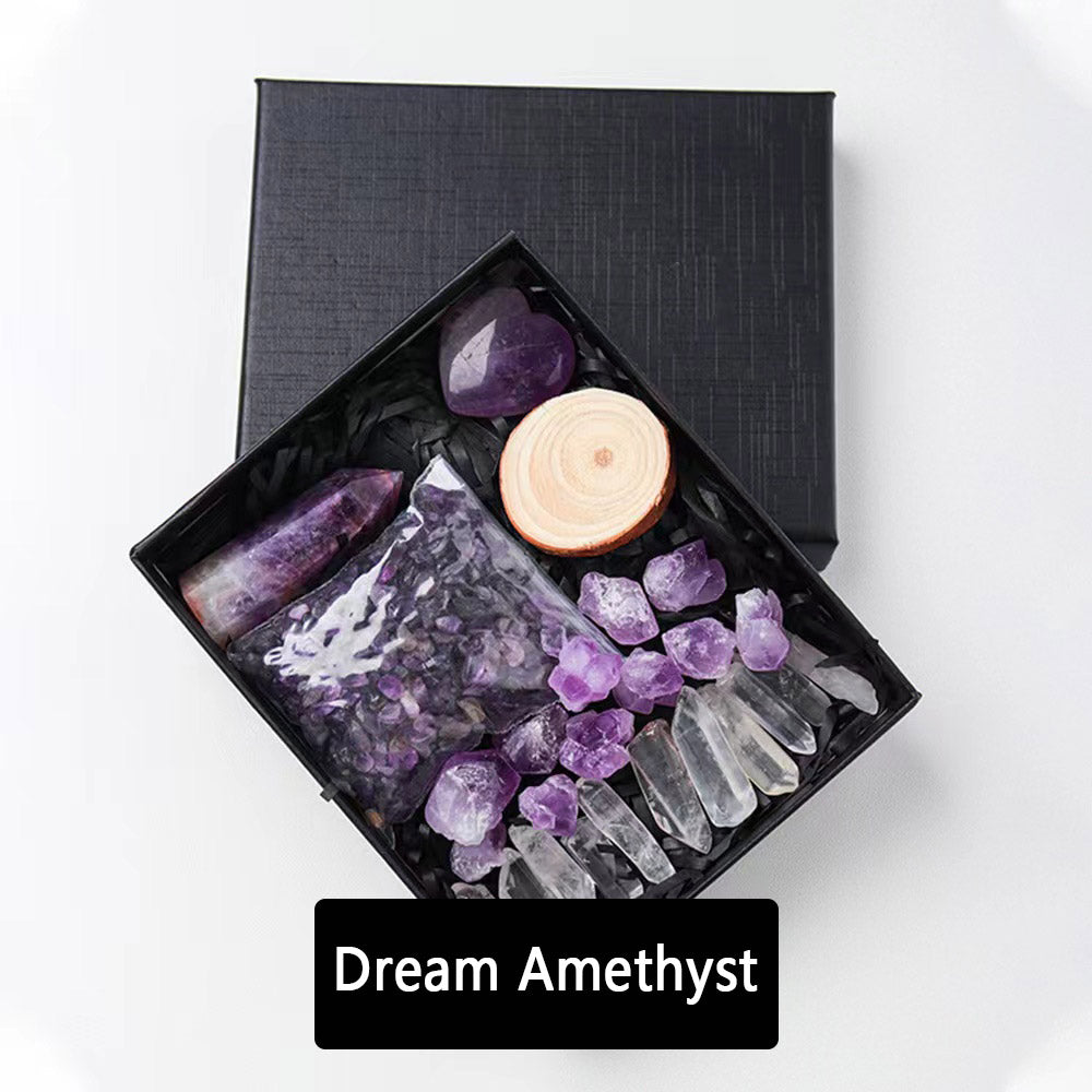 Crystal Gridhealing Point Gift Box