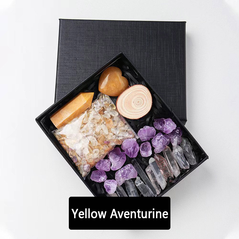 Crystal Gridhealing Point Gift Box